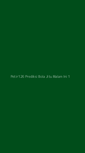 Tampilan Antarmuka Aplikasi Petir126 Prediksi Bola Jitu Malam Ini - 1