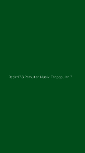 Tampilan Antarmuka Aplikasi Petir138 Pemutar Musik Terpopuler - 3
