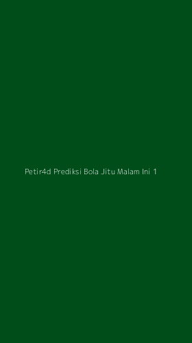 Tampilan Antarmuka Aplikasi Petir4d Prediksi Bola Jitu Malam Ini - 1