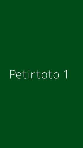Tampilan Antarmuka Aplikasi Petirtoto - 1