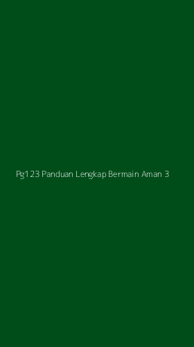 Tampilan Antarmuka Aplikasi Pg123 Panduan Lengkap Bermain Aman - 3