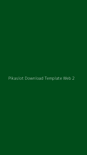 Tampilan Antarmuka Aplikasi Pikaslot Download Template Web - 2