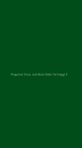 Tampilan Antarmuka Aplikasi Pingulive Situs Judi Bola Odds Tertinggi - 3