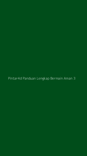 Tampilan Antarmuka Aplikasi Pintar4d Panduan Lengkap Bermain Aman - 3