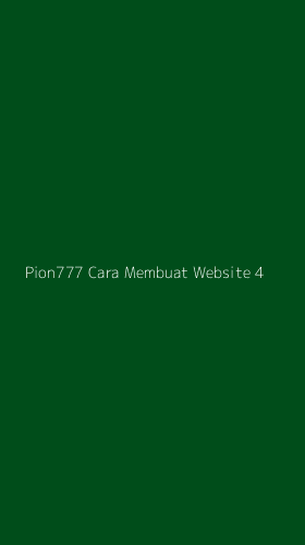 Tampilan Antarmuka Aplikasi Pion777 Cara Membuat Website - 4