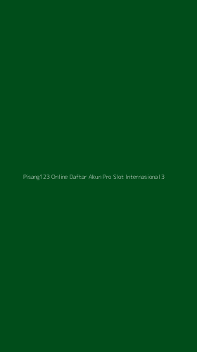 Tampilan Antarmuka Aplikasi Pisang123 Online Daftar Akun Pro Slot Internasional - 3