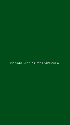 Tampilan Antarmuka Aplikasi Pisang4d Desain Grafis Android - 4