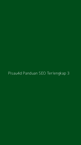 Tampilan Antarmuka Aplikasi Pisau4d Panduan Seo Terlengkap - 3