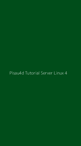 Tampilan Antarmuka Aplikasi Pisau4d Tutorial Server Linux - 4