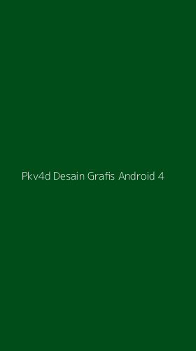 Tampilan Antarmuka Aplikasi Pkv4d Desain Grafis Android - 4