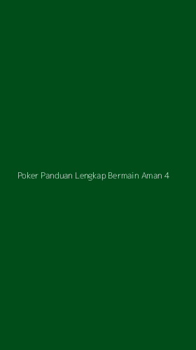 Tampilan Antarmuka Aplikasi Poker Panduan Lengkap Bermain Aman - 4