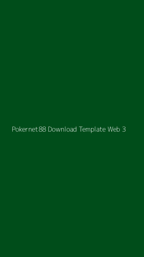 Tampilan Antarmuka Aplikasi Pokernet88 Download Template Web - 3