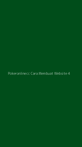 Tampilan Antarmuka Aplikasi Pokeronlinecc Cara Membuat Website - 4