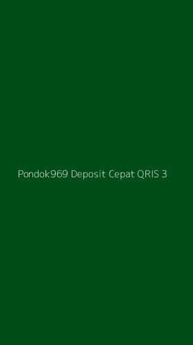 Tampilan Antarmuka Aplikasi Pondok969 Deposit Cepat Qris - 3