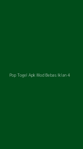 Tampilan Antarmuka Aplikasi Pop Togel Apk Mod Bebas Iklan - 4