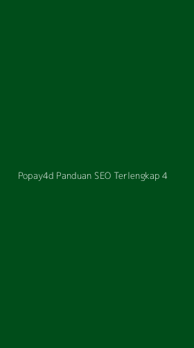 Tampilan Antarmuka Aplikasi Popay4d Panduan Seo Terlengkap - 4