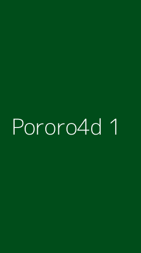Tampilan Antarmuka Aplikasi Pororo4d - 1