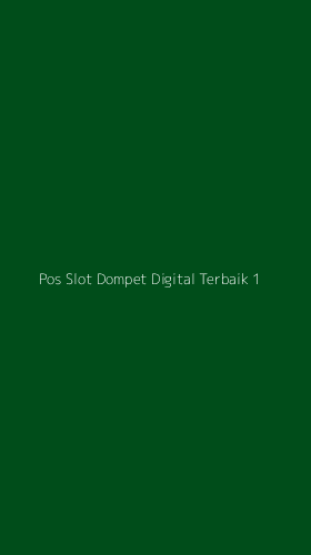 Tampilan Antarmuka Aplikasi Pos Slot Dompet Digital Terbaik - 1
