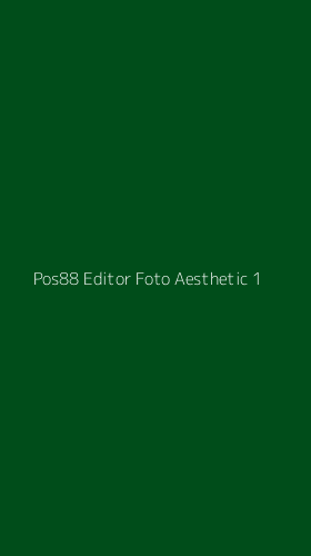 Tampilan Antarmuka Aplikasi Pos88 Editor Foto Aesthetic - 1