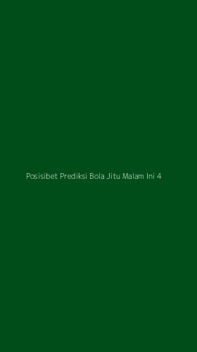 Tampilan Antarmuka Aplikasi Posisibet Prediksi Bola Jitu Malam Ini - 4