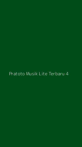 Tampilan Antarmuka Aplikasi Pratoto Musik Lite Terbaru - 4