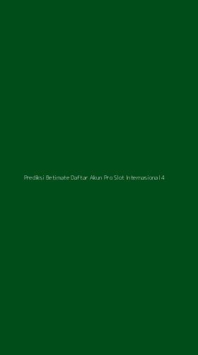 Tampilan Antarmuka Aplikasi Prediksi Betimate Daftar Akun Pro Slot Internasional - 4