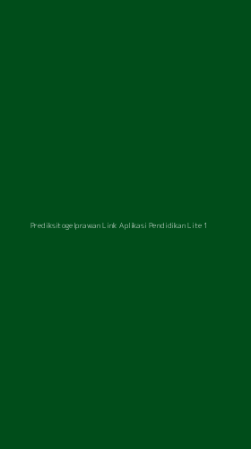 Tampilan Antarmuka Aplikasi Prediksitogelprawan Link Aplikasi Pendidikan Lite - 1
