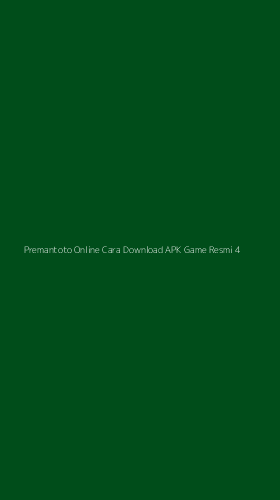Tampilan Antarmuka Aplikasi Premantoto Online Cara Download Apk Game Resmi - 4