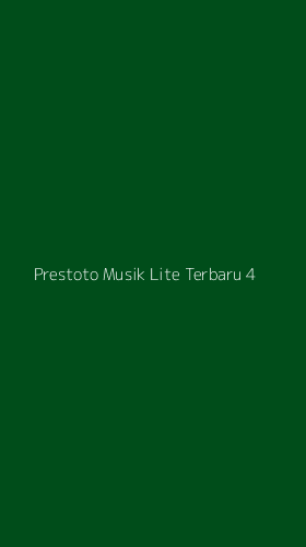 Tampilan Antarmuka Aplikasi Prestoto Musik Lite Terbaru - 4