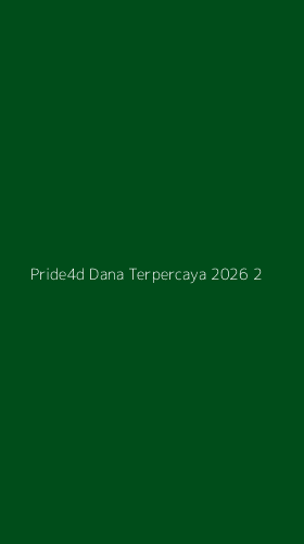 Tampilan Antarmuka Aplikasi Pride4d Dana Terpercaya 2026 - 2