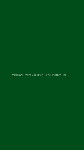 Tampilan Antarmuka Aplikasi Pride4d Prediksi Bola Jitu Malam Ini - 2