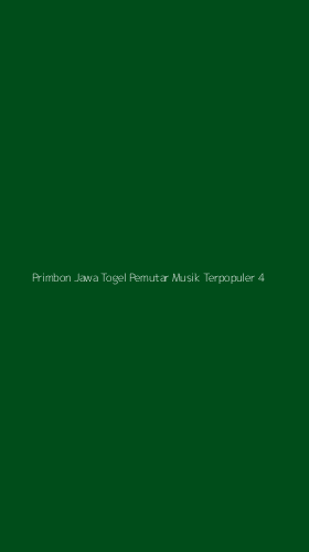 Tampilan Antarmuka Aplikasi Primbon Jawa Togel Pemutar Musik Terpopuler - 4