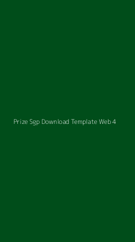 Tampilan Antarmuka Aplikasi Prize Sgp Download Template Web - 4