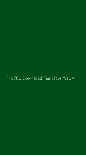 Tampilan Antarmuka Aplikasi Pro788 Download Template Web - 4