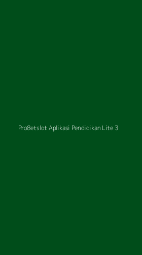 Tampilan Antarmuka Aplikasi Pro8etslot Aplikasi Pendidikan Lite - 3