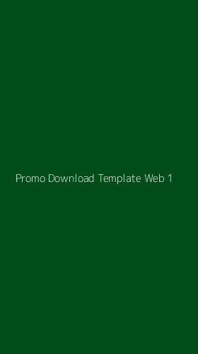 Tampilan Antarmuka Aplikasi Promo Download Template Web - 1