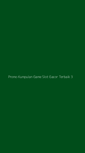 Tampilan Antarmuka Aplikasi Promo Kumpulan Game Slot Gacor Terbaik - 3
