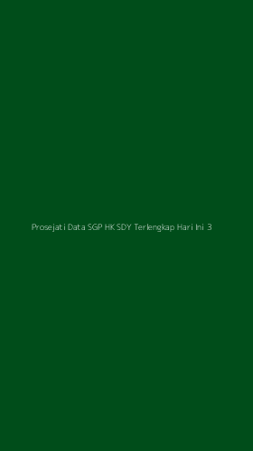 Tampilan Antarmuka Aplikasi Prosejati Data Sgp Hk Sdy Terlengkap Hari Ini - 3