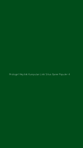Tampilan Antarmuka Aplikasi Protogel Heylink Kumpulan Link Situs Game Populer - 4
