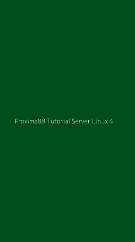 Tampilan Antarmuka Aplikasi Proxima88 Tutorial Server Linux - 4