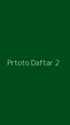 Tampilan Antarmuka Aplikasi Prtoto Daftar - 2