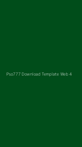 Tampilan Antarmuka Aplikasi Pso777 Download Template Web - 4
