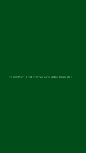 Tampilan Antarmuka Aplikasi Pt Togel Com Portal Informasi Game Online Terupdate - 4