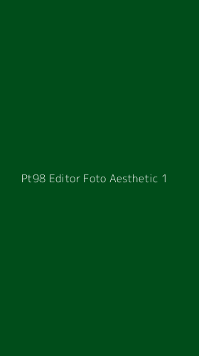 Tampilan Antarmuka Aplikasi Pt98 Editor Foto Aesthetic - 1