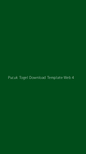 Tampilan Antarmuka Aplikasi Pucuk Togel Download Template Web - 4