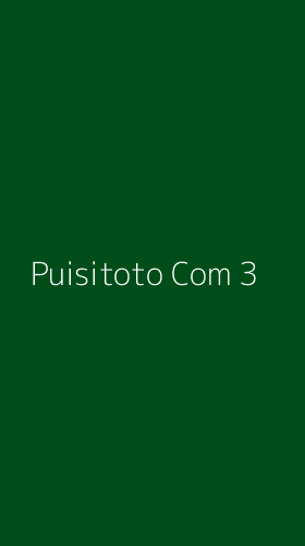 Tampilan Antarmuka Aplikasi Puisitoto Com - 3