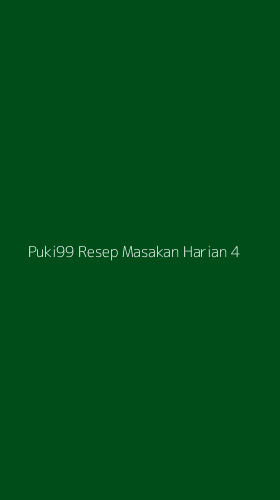 Tampilan Antarmuka Aplikasi Puki99 Resep Masakan Harian - 4
