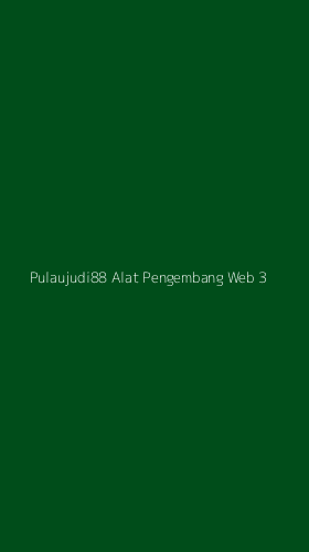 Tampilan Antarmuka Aplikasi Pulaujudi88 Alat Pengembang Web - 3