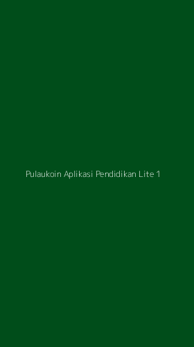 Tampilan Antarmuka Aplikasi Pulaukoin Aplikasi Pendidikan Lite - 1