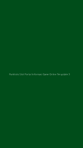 Tampilan Antarmuka Aplikasi Punktoto Slot Portal Informasi Game Online Terupdate - 3